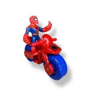 Playskool Heroes Marvel Super Hero Adventures Spider-Man With Motorcycle